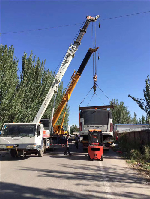 建平县港口集装箱搬运案例